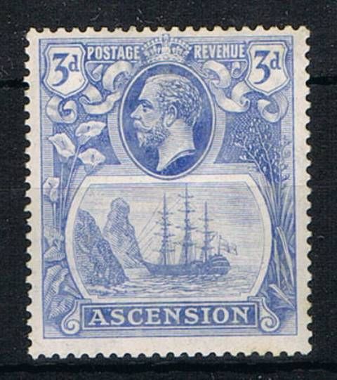 Image of Ascension SG 14b LMM British Commonwealth Stamp
